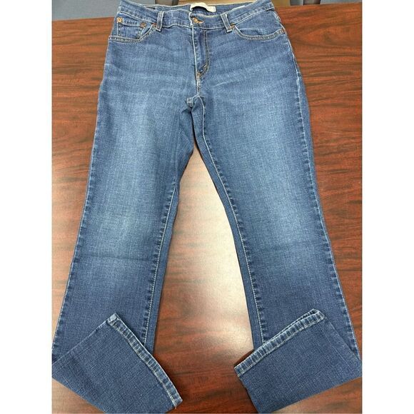 Levi’s 550 Relaxed Boot Cut Denim Jeans Size 6 Short - Picture 1 of 9